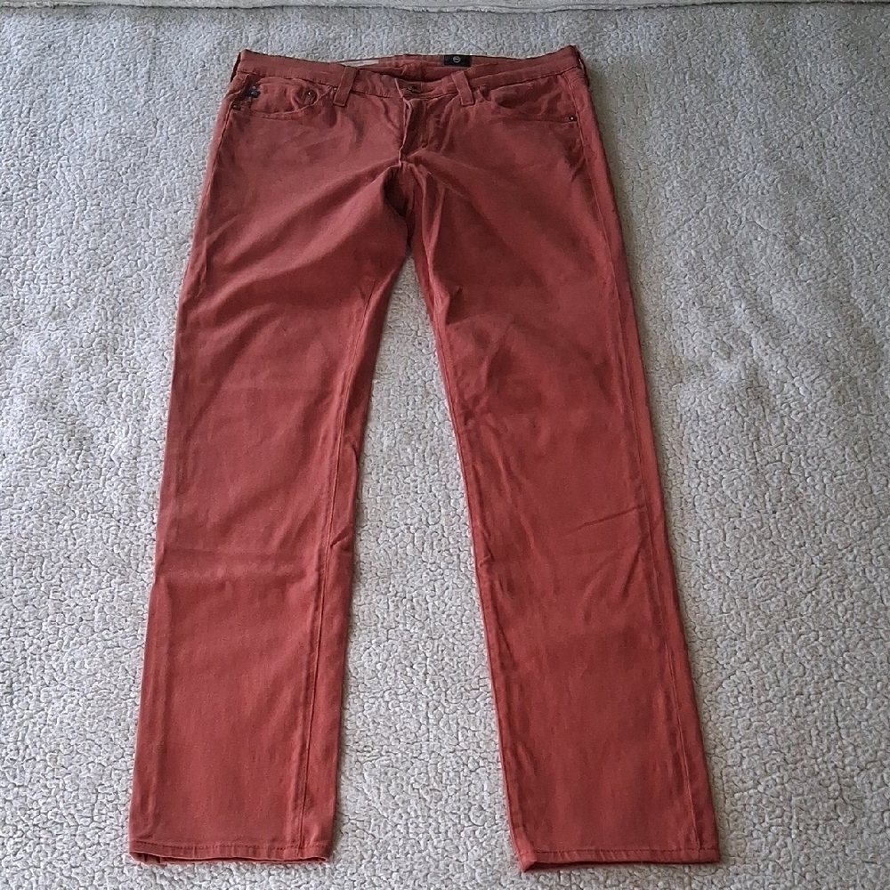 AG Adriano Goldschmied Women's Red Skinny Jeans